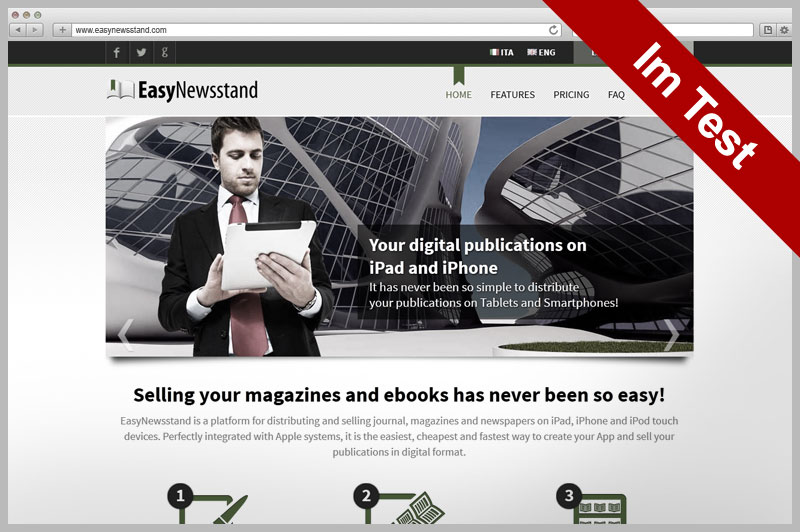 EasyNewsstand.com – für Sie unter die Lupe genommen